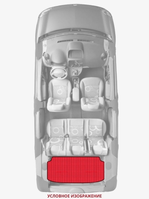 ЭВА коврики «Queen Lux» багажник для Ford Escort (1G)